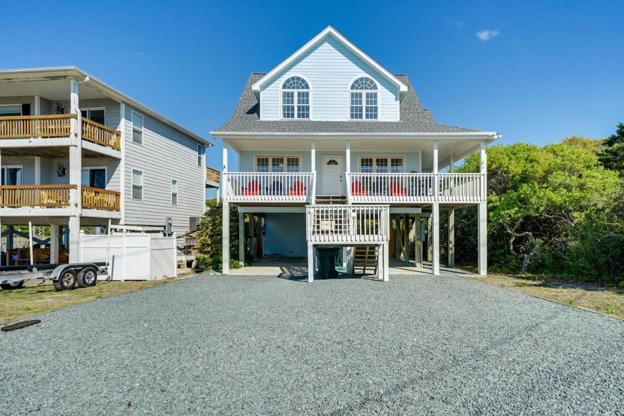 Topsail Beach Vacation Rental Idyllic Ocean Views Exterior photo